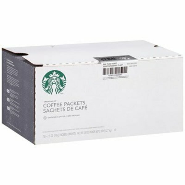 Five Star Distributors Starbucks, Coffee, Pike Place, 2.5oz, 18PK 11018197